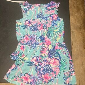 Lily Pulitzer girls romper XL